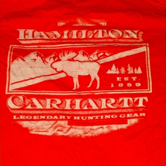 ๐ฆ CARHARTT BROWN CREW Long Sleeve TEE WOMENS LG VNPLC - Picture 9 of 16